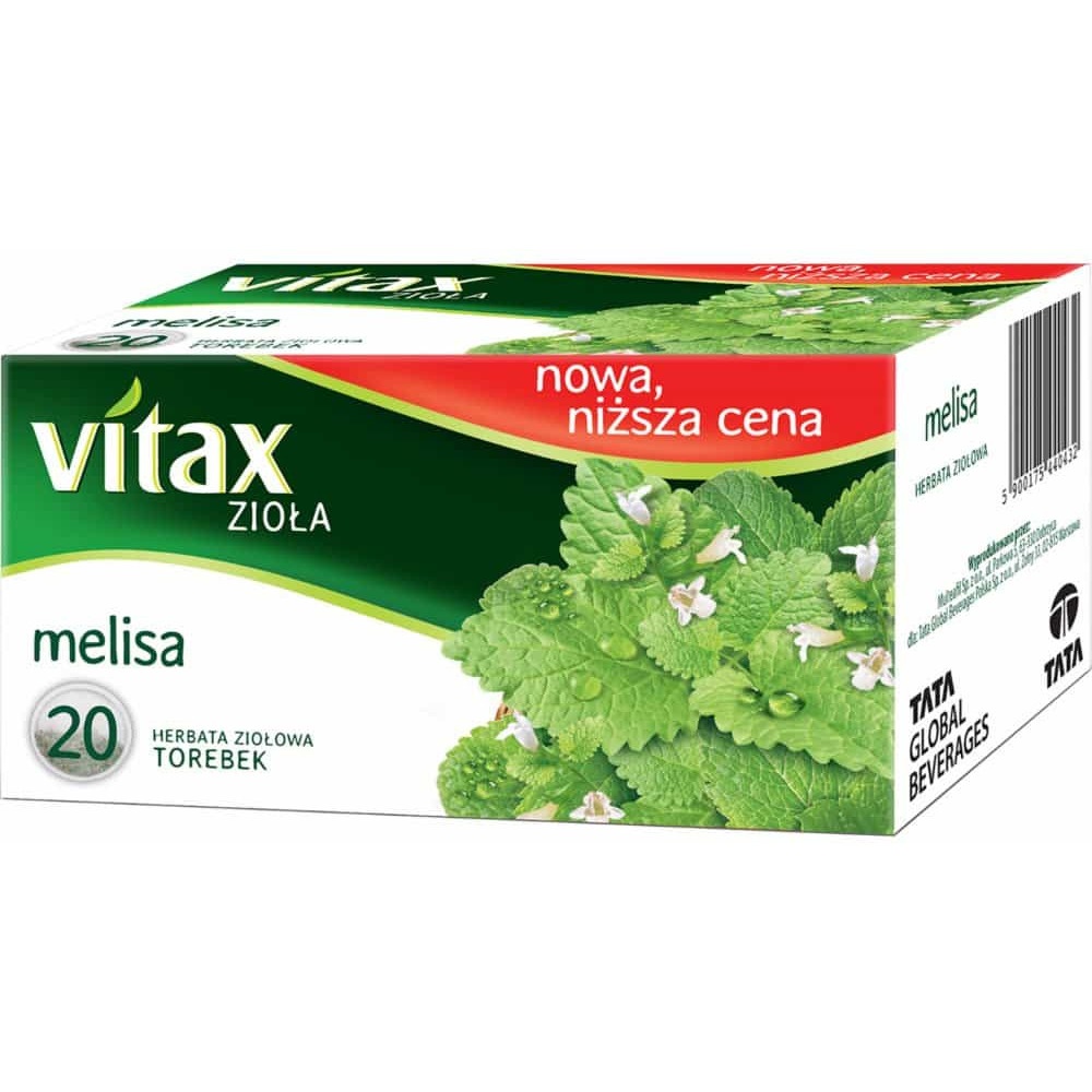 Herbata VITAX MELISA 20t*1.5g ziołowa
